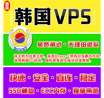 韩国VPS配置2048M申请,vps价格,vps贴吧